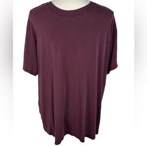 Lululemon Men’s Garnet Red Soft Jersey Short Sleeve Tee